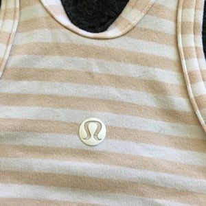 Lululemon Striped Workout Top, Size 4